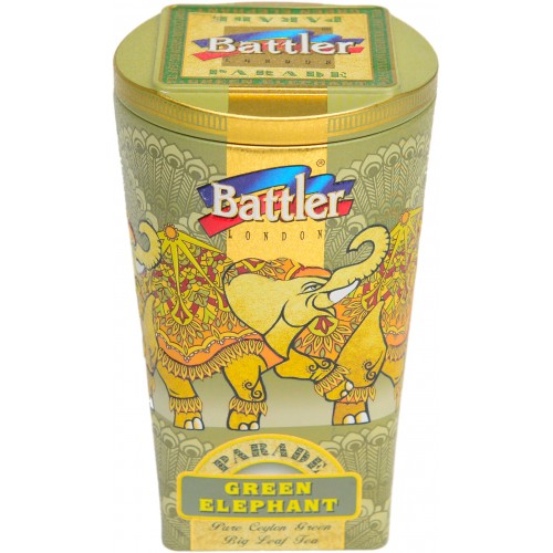 Battler Green Elephant Tin Caddy 100 g 